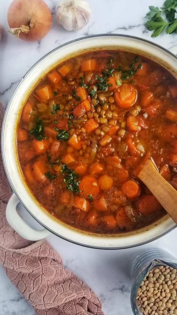 LENTIL SOUP AKA “LENTICCHIE”
