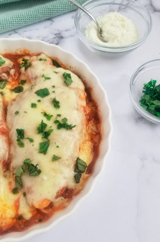 RECIPE FOR EASY CHICKEN PARMESAN