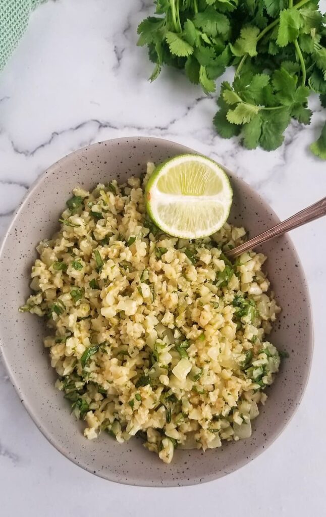 CAULIFLOWER RICE CILANTRO LIME