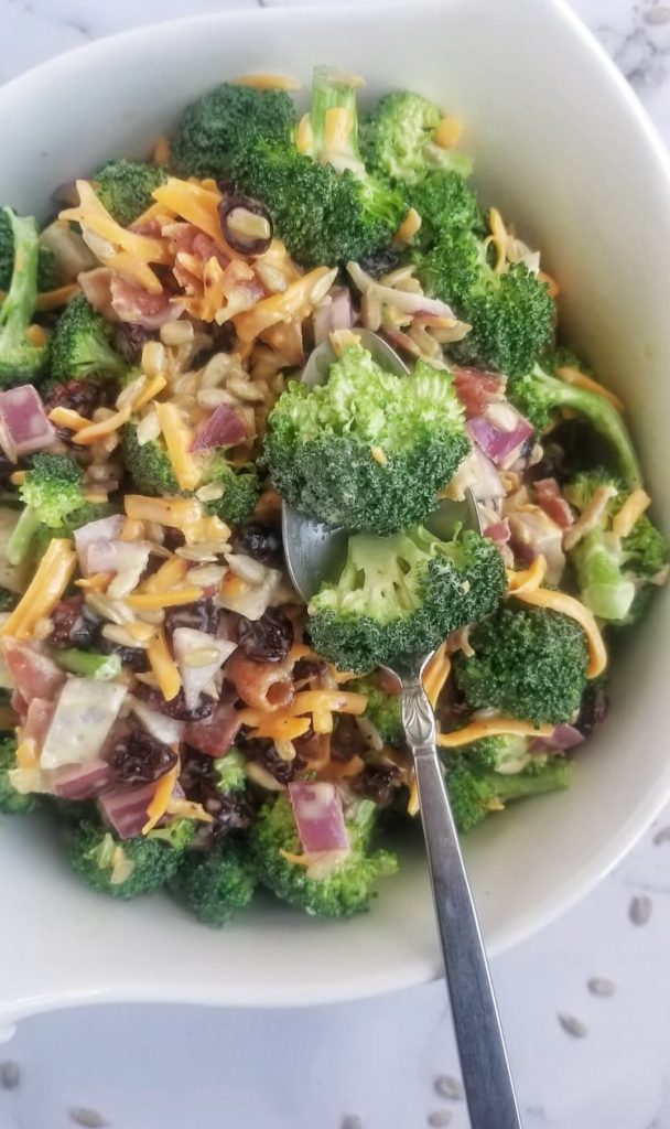 Broccoli with Bacon Salad (Keto) Hip Hip Gourmet