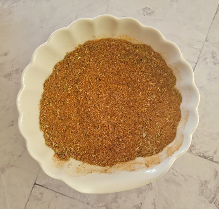 bowl of mixed spices