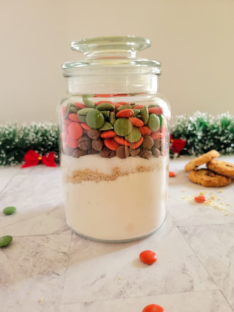 RECIPE FOR COOKIES IN A JAR