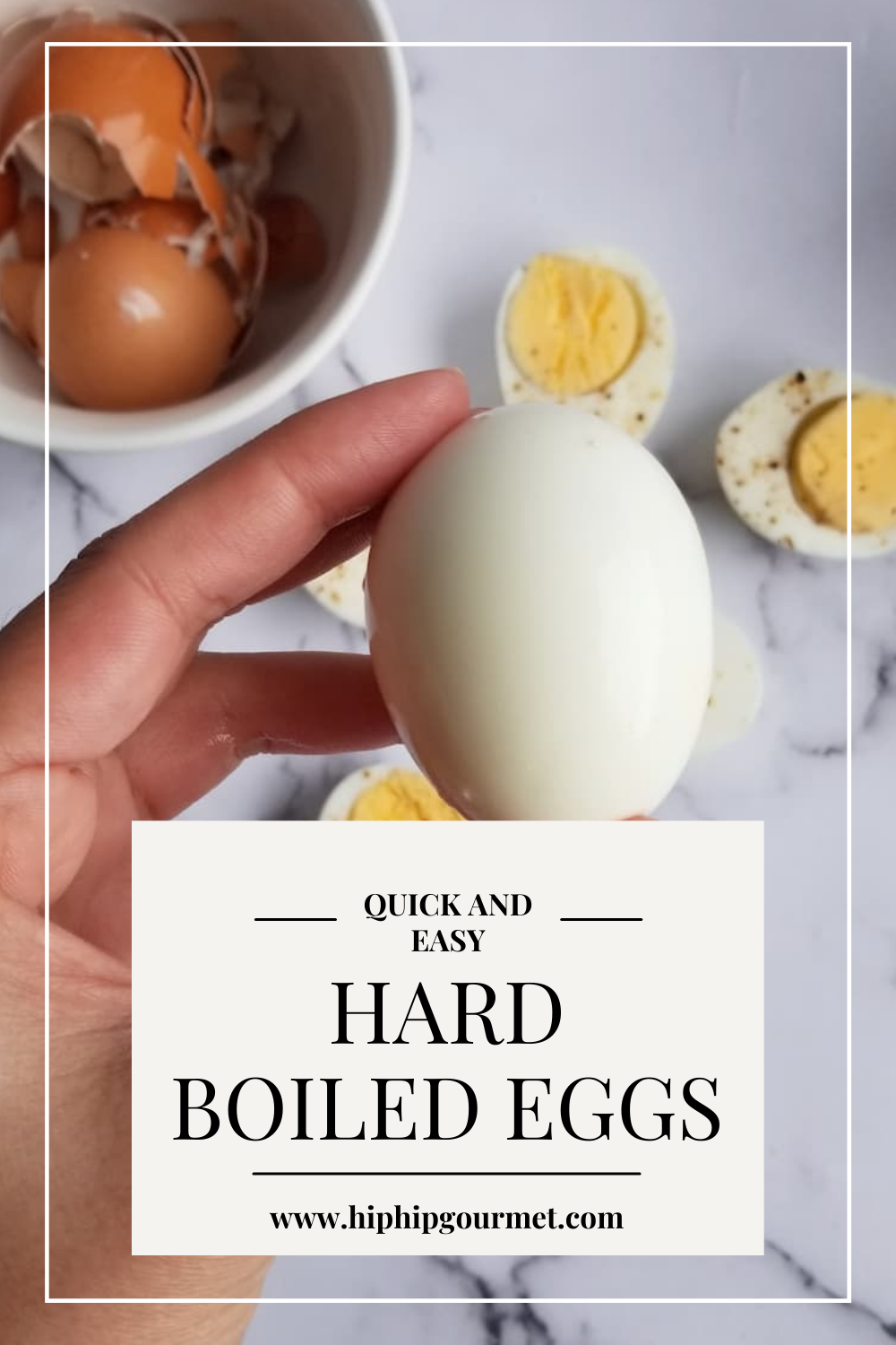 PIN FOR HOW TO HARD BOIL EGGS IN INSTANT POT