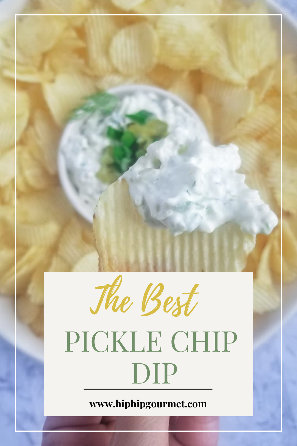 PIN FOR RECIPE FOR DILL PICKLE DIP