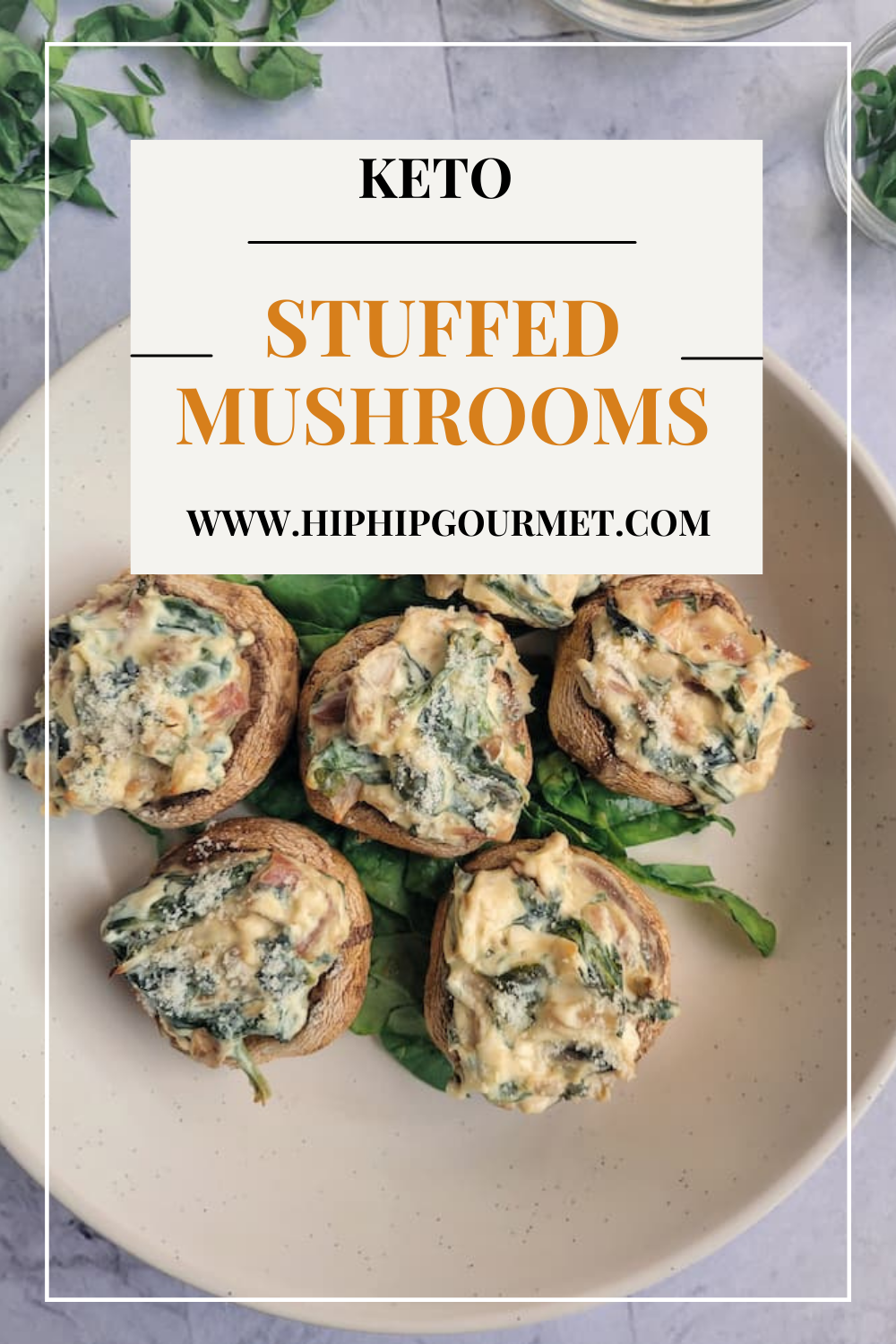 PIN FOR STUFFED MUSHROOMS RECIPE