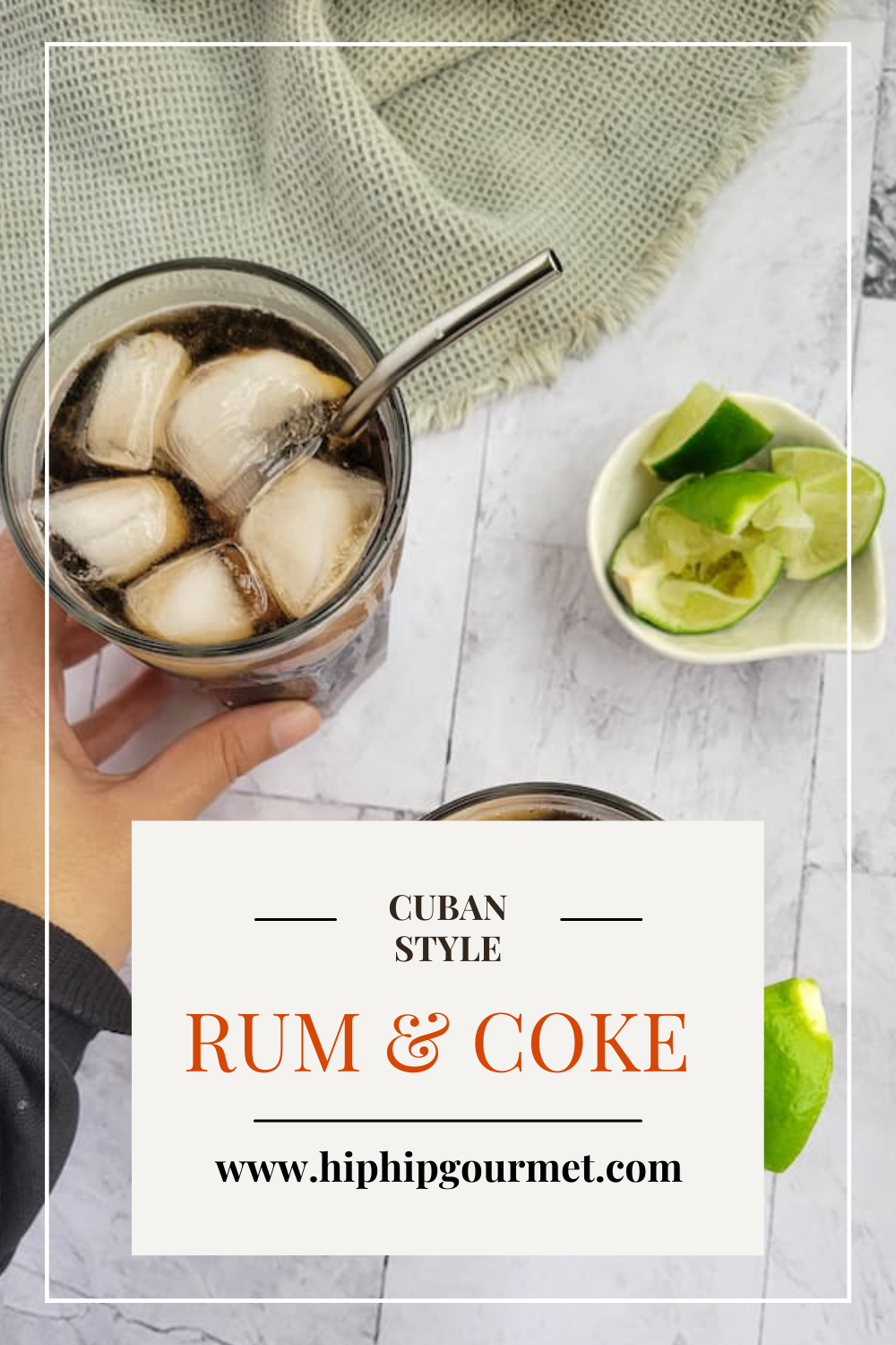 PIN FOR RECIPE FOR CUBA LIBRE