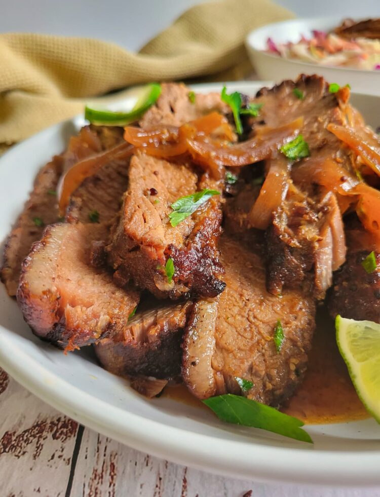 Beef Brisket in the Slow Cooker Hip Hip Gourmet
