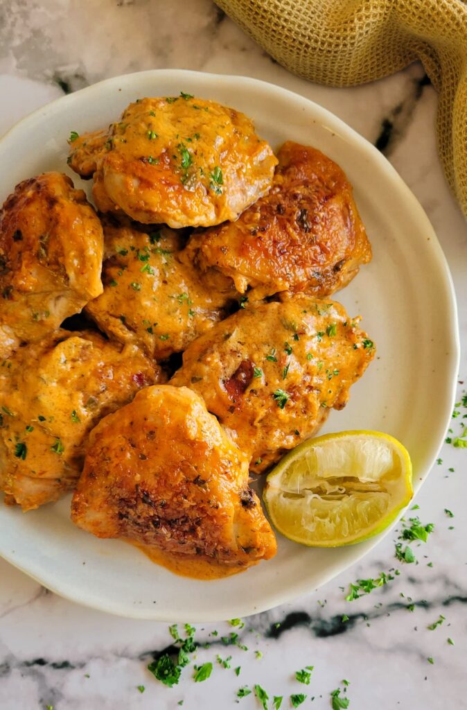 THAI CHICKEN WITH COCONUT CREAM