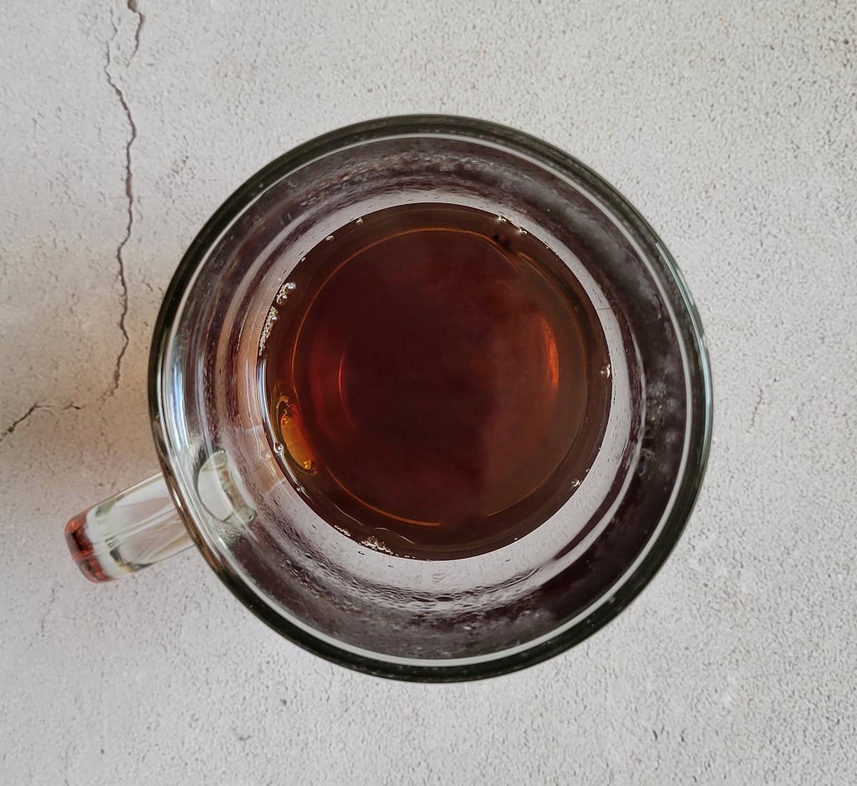 tea in a mug