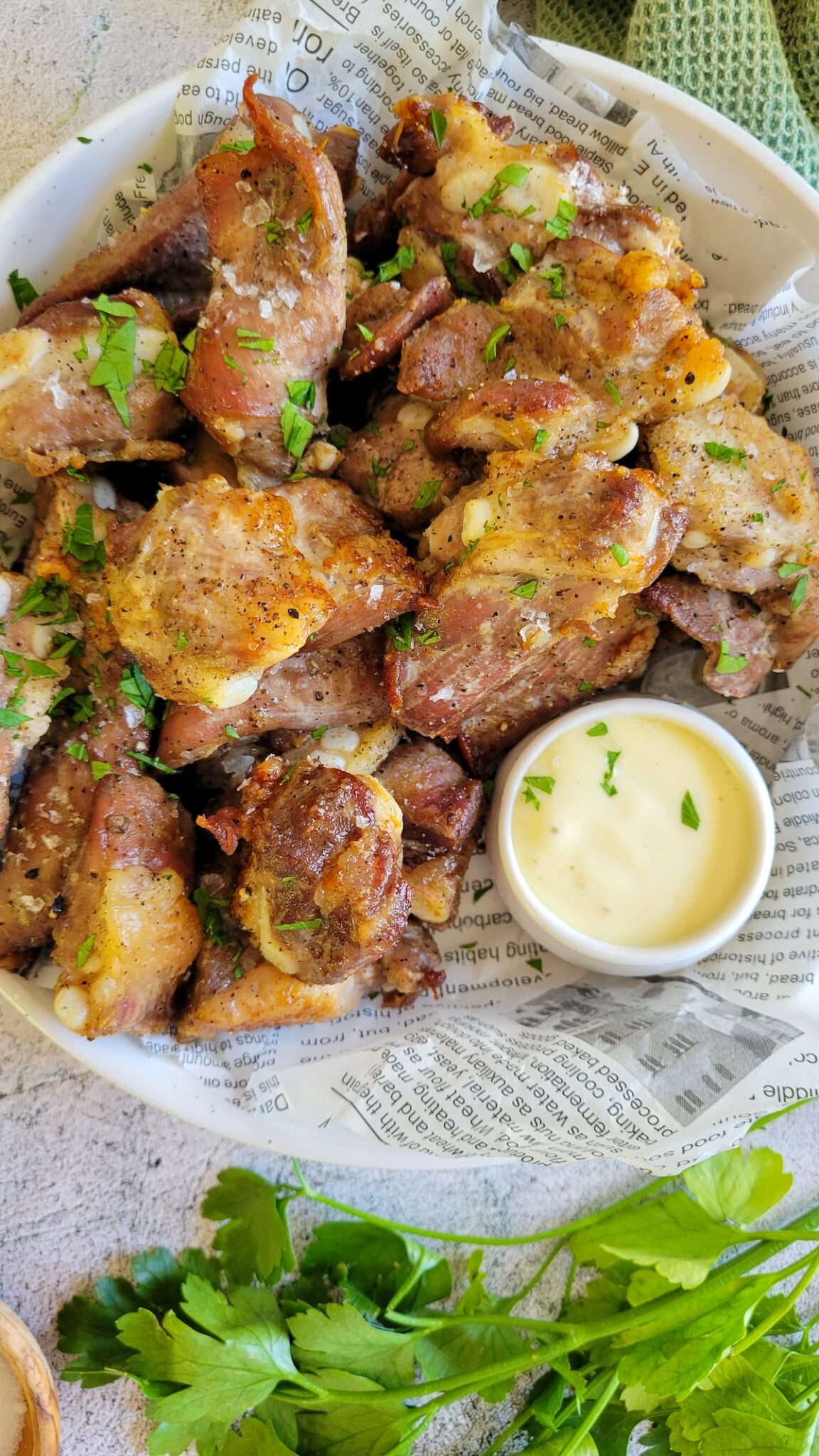 Riblets Pork Recipe (Pub Style Salt and Pepper Dry Ribs) - Hip Hip Gourmet