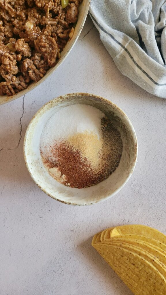 RECIPE FOR TACO SEASONING MIX