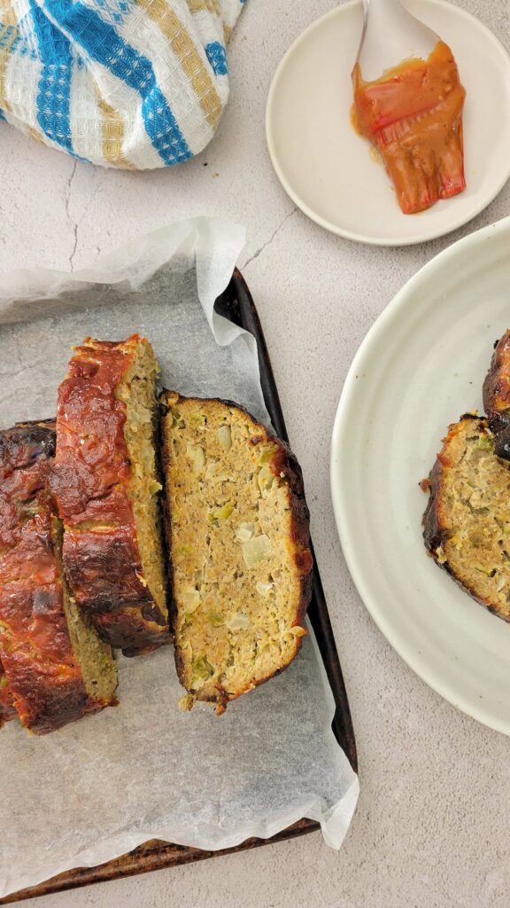MEATLOAF WITH A GLAZE