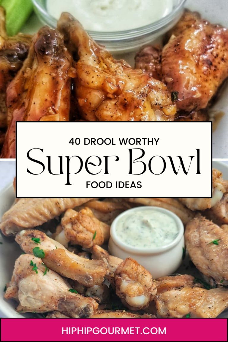 PIN FOR SUPERBOWL FOOD