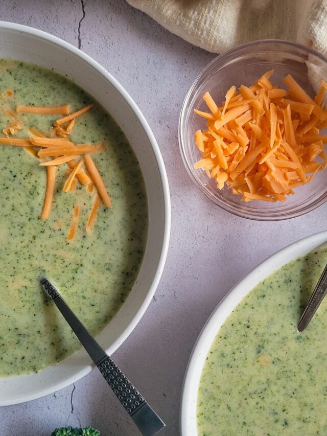 BROCCOLI AND CHEESE SOUP RECIPE