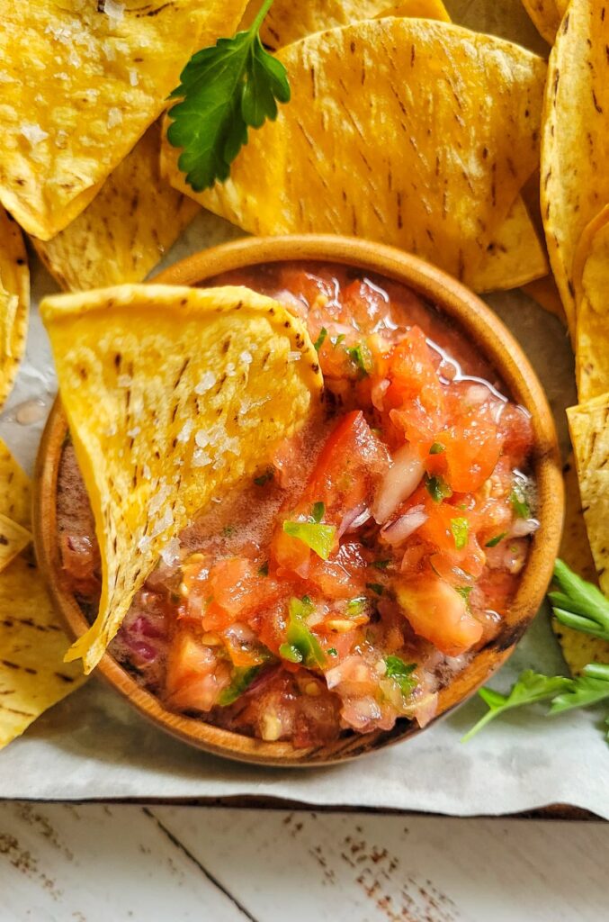 RECIPE FOR HOMEMADE SALSA USING FRESH TOMATOES