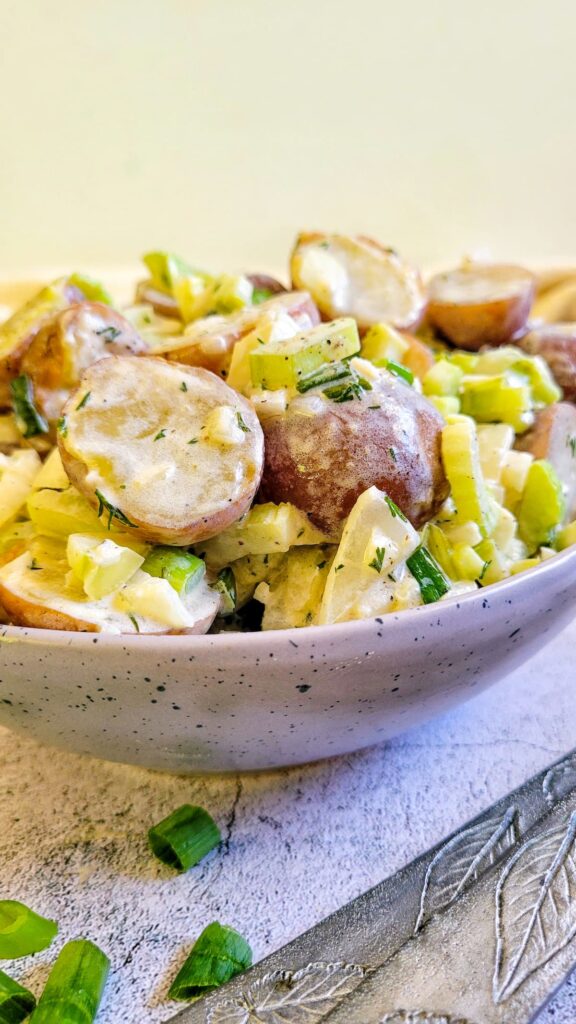 POTATO SALAD WITH RED SKIN POTATOES