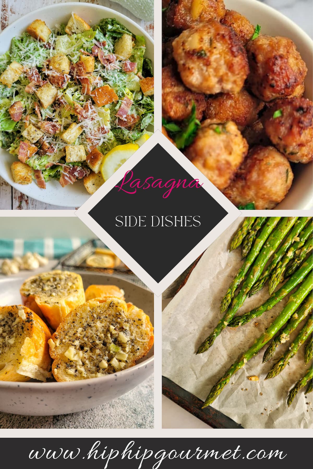 PIN FOR BEST SIDE DISHES LASAGNA