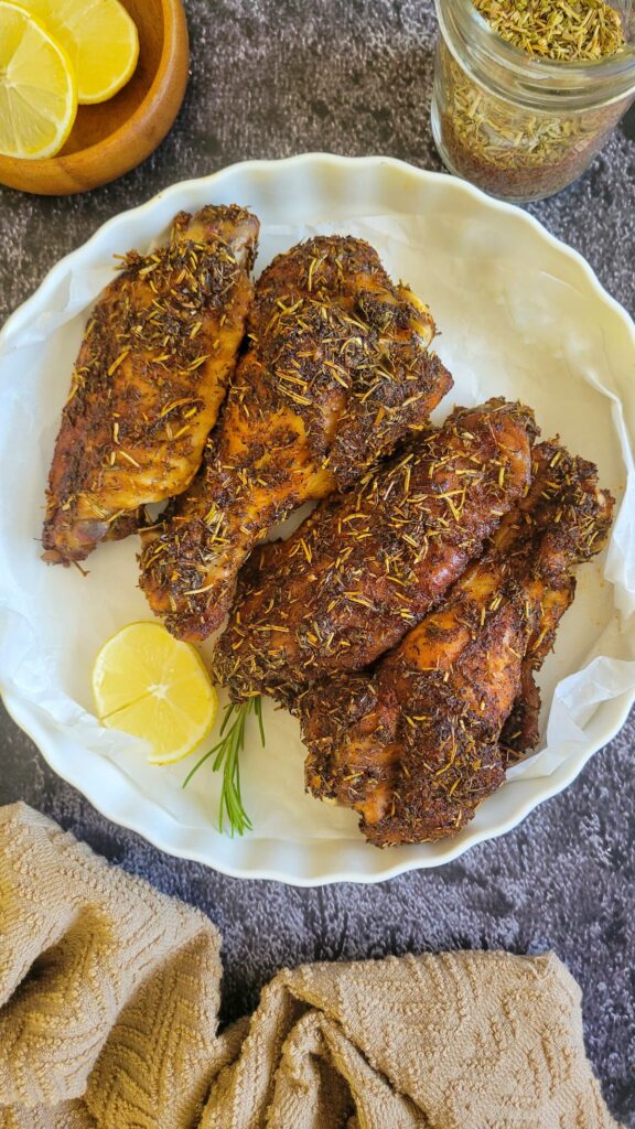 OVEN BAKED TURKEY WINGS