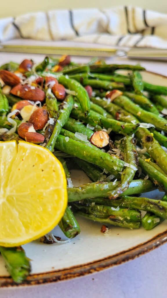 GREEN BEANS ON THE BBQ
