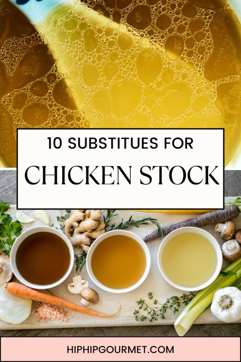 PIN FOR CHICKEN STOCK ALTERNATIVES