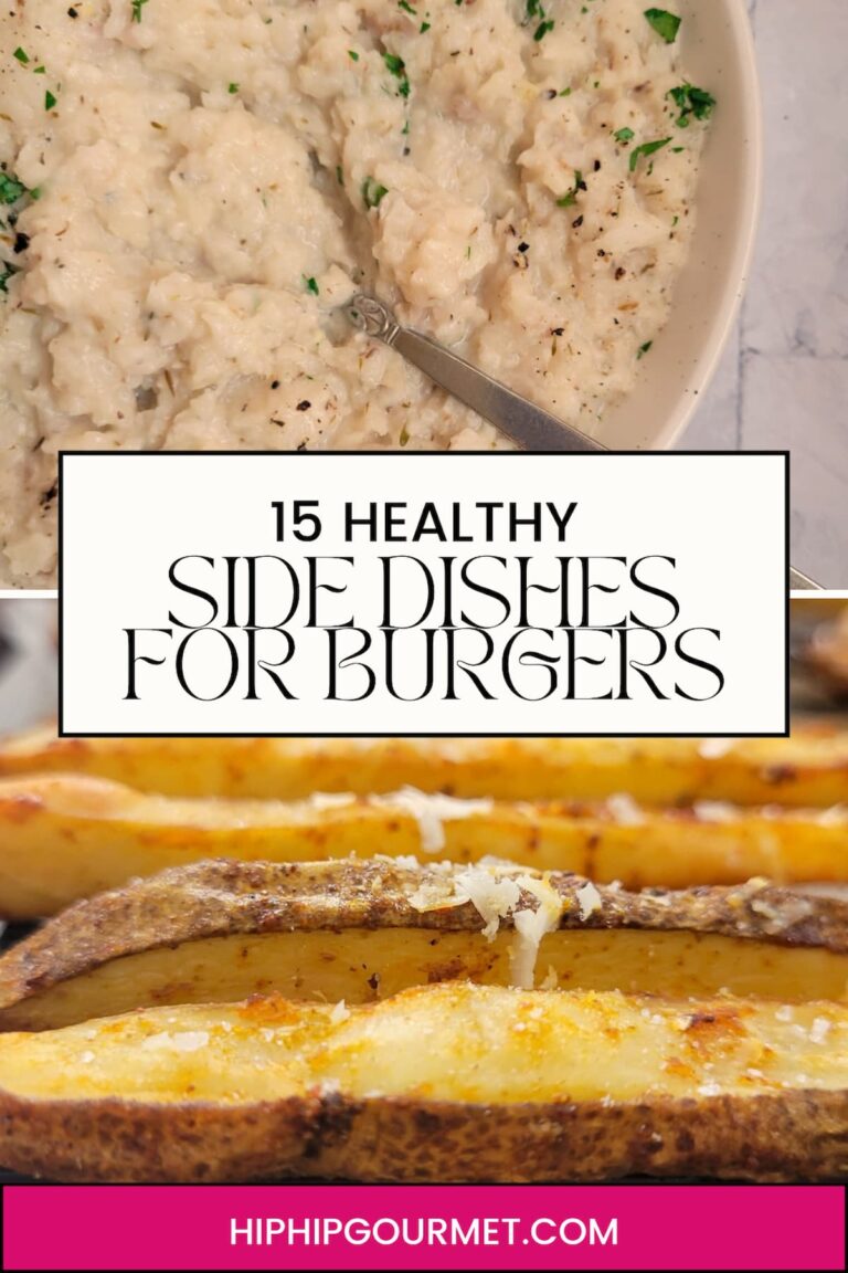 PIN FOR HEALTHY SIDE DISHES FOR HAMBURGERS