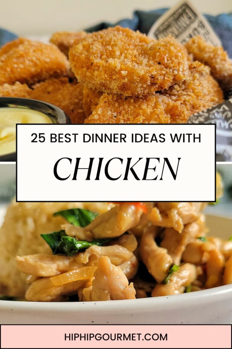 PIN FOR CHICKEN DINNER IDEAS