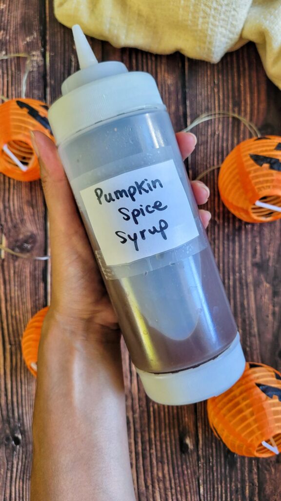 PUMPKIN SPICE SYRUP (STARBUCKS COPYCAT)