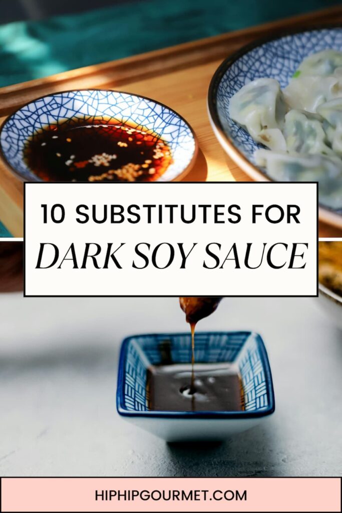 SUBSTITUTES FOR DARK SOY SAUCE