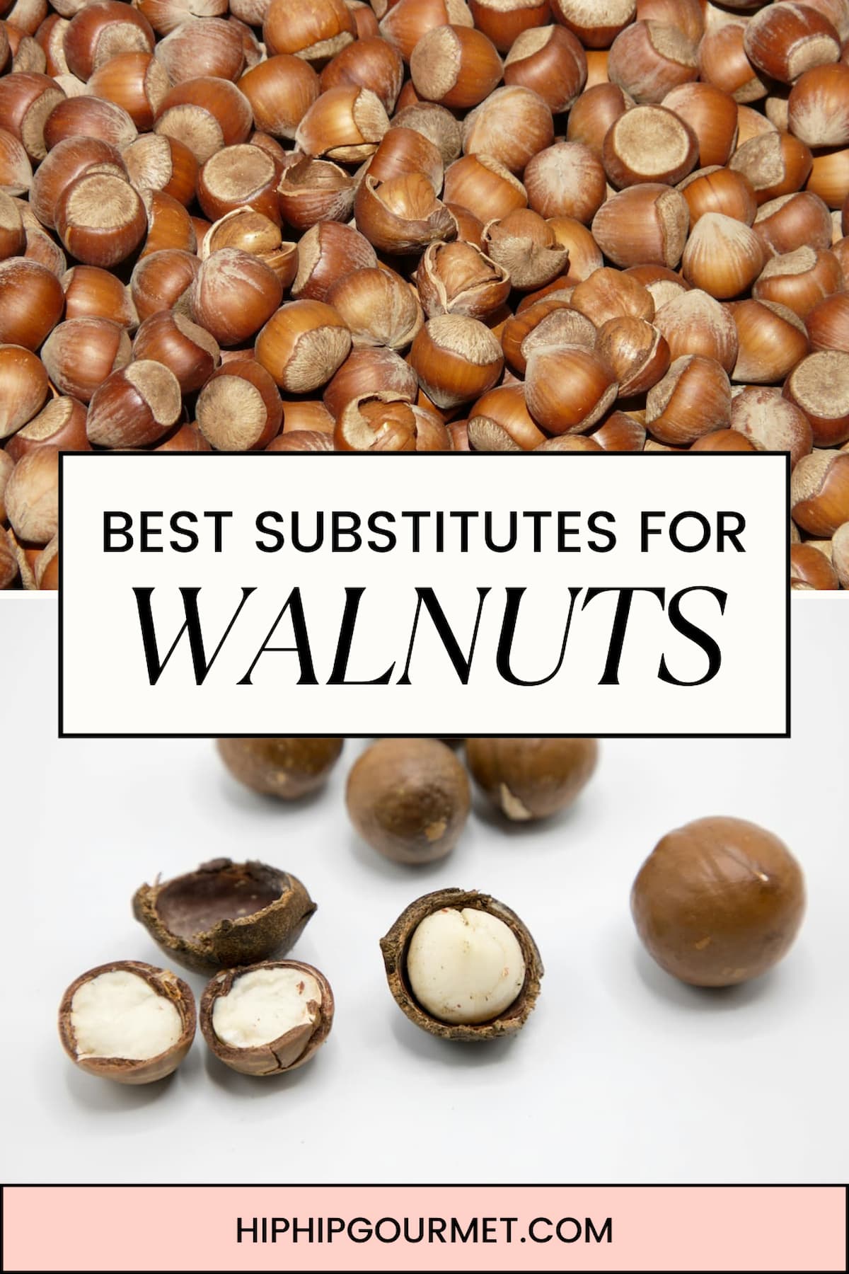 PIN FOR SUBSTITUTES FOR WALNUTS