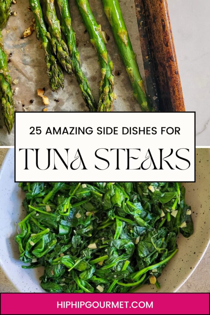 WHAT TO SERVE WITH TUNA STEAKS