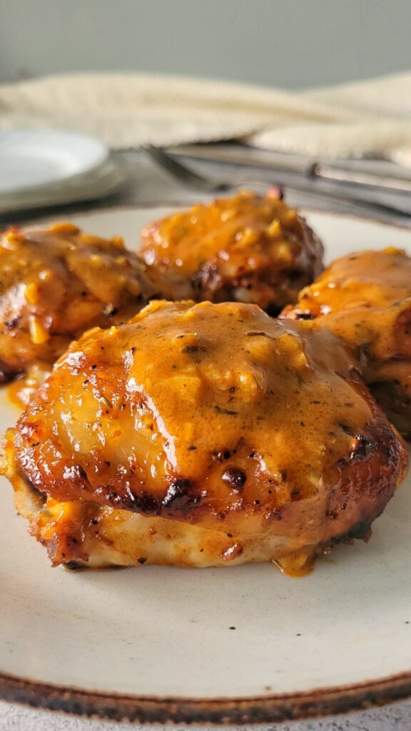 MARINATED CHICKEN THIGHS IN AIR FRYER