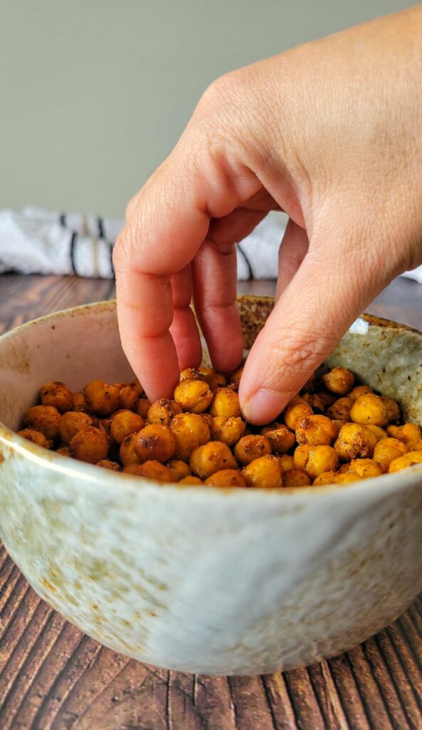Air Fryer Chickpeas