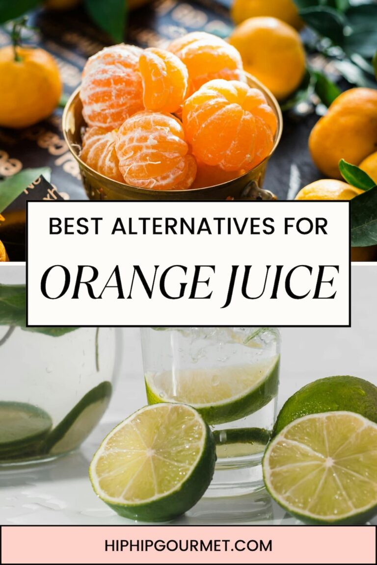 PIN FOR ORANGE JUICE SUBSTITUTES