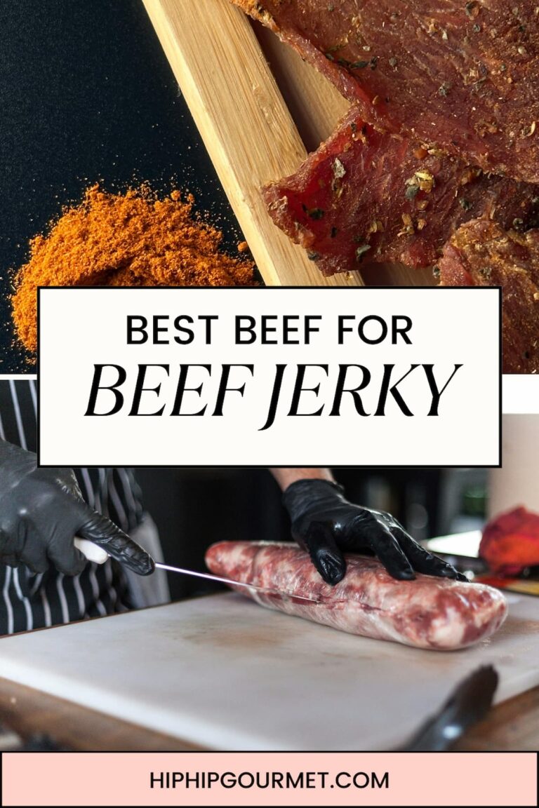 PIN FOR BEST MEAT FOR JERKY