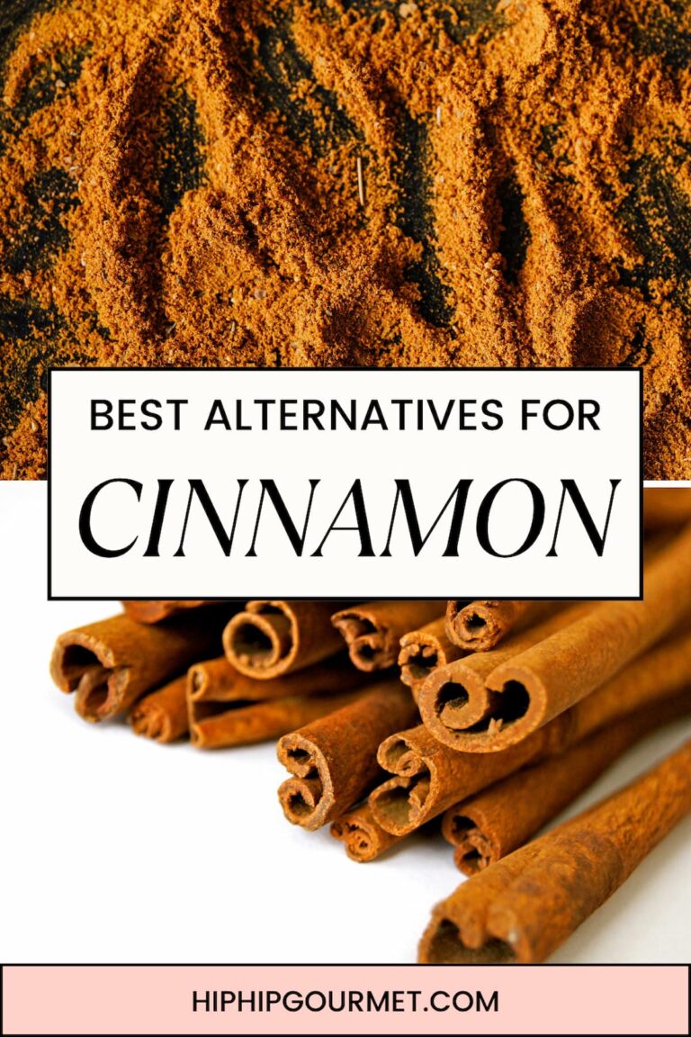 PIN FOR CINNAMON SUBSTITUTES