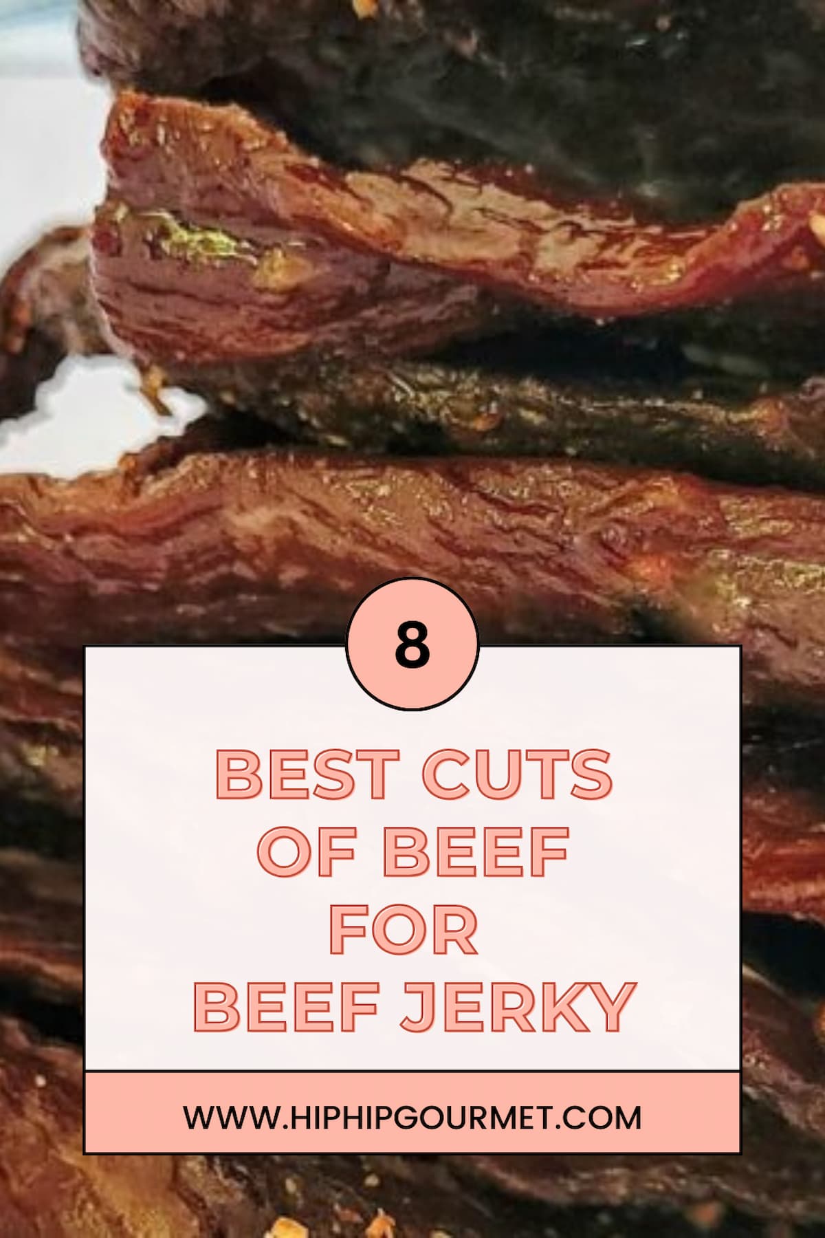 PIN FOR BEST MEAT FOR JERKY