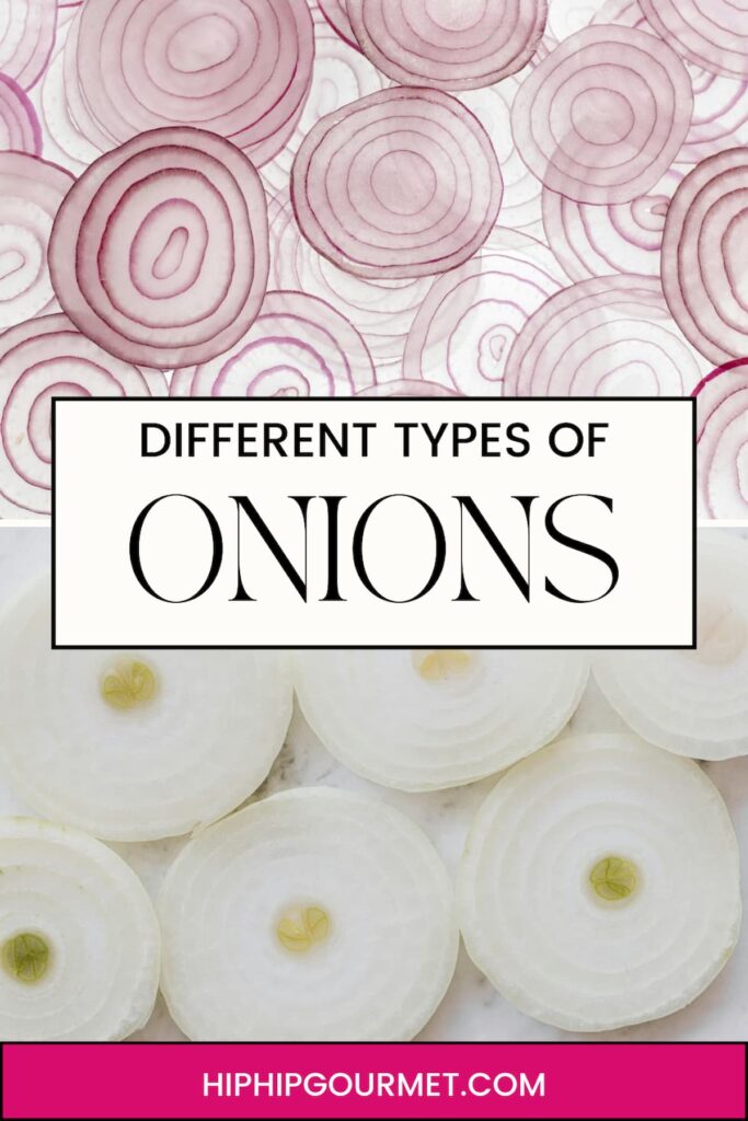 TYPES OF ONIONS