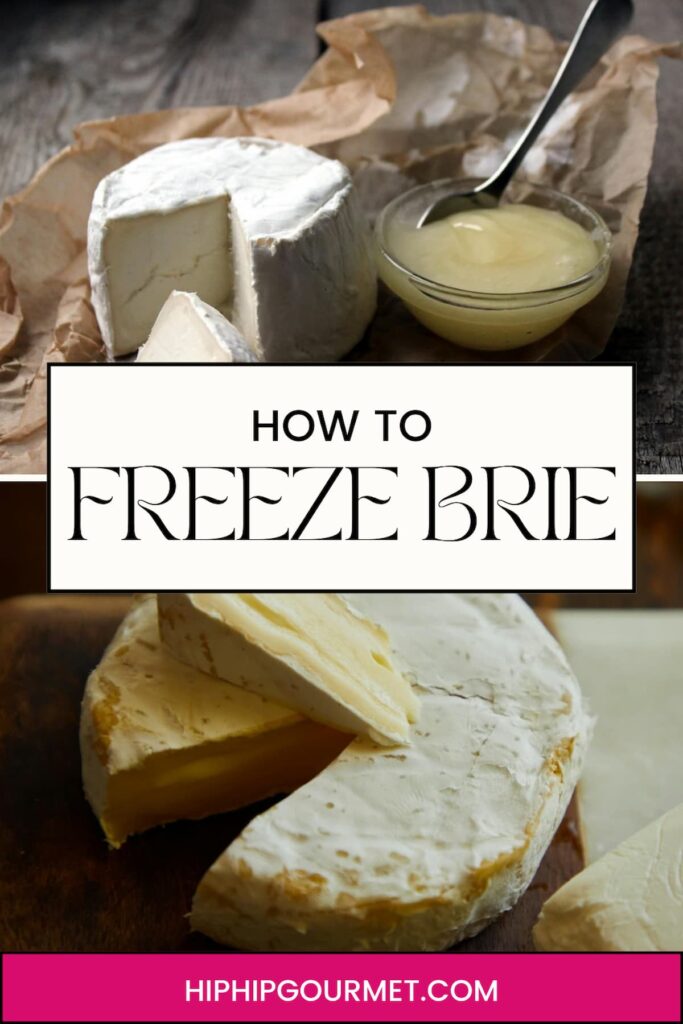 CAN YOU FREEZE BRIE?