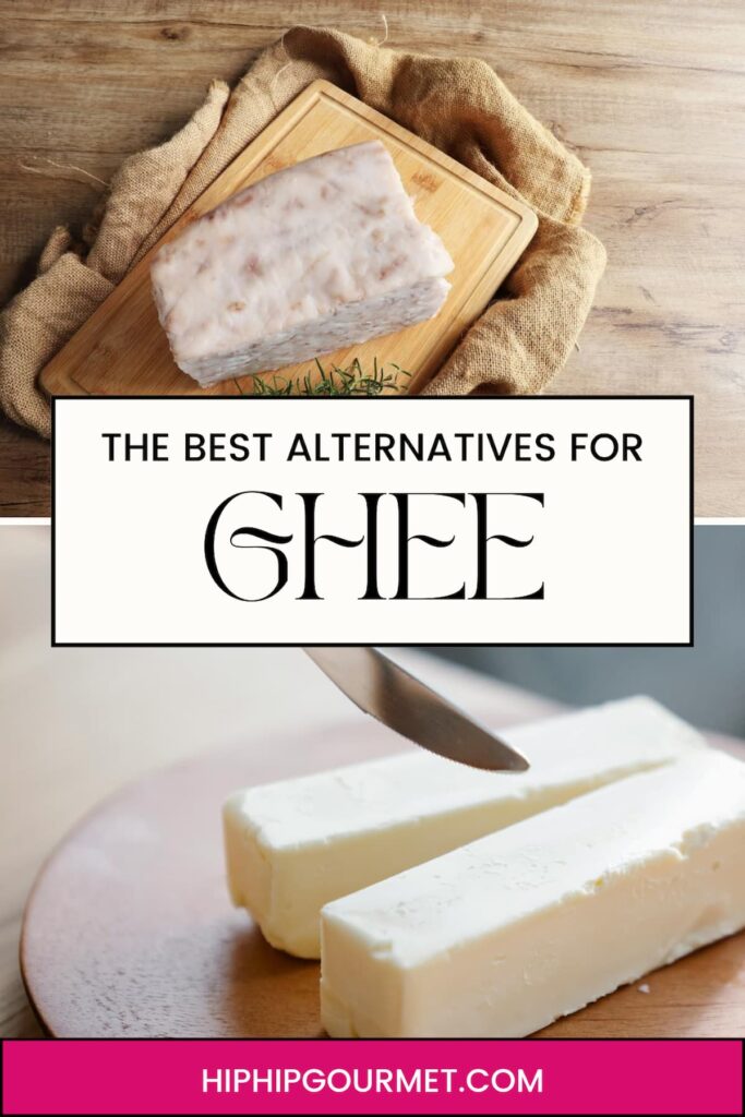 ALTERNATIVES FOR GHEE