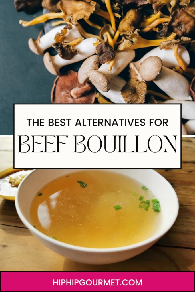 SUBSTITUTES FOR BEEF BOUILLON