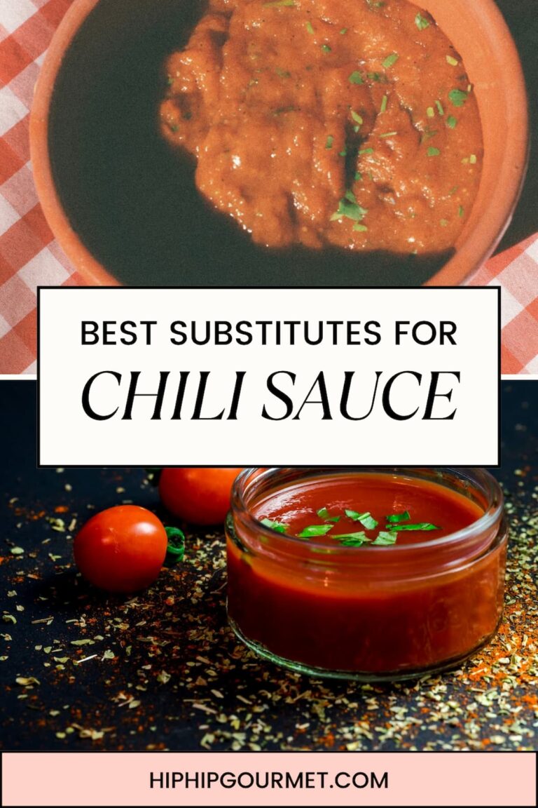 PIN FOR SUBSTITUTE FOR CHILI SAUCE