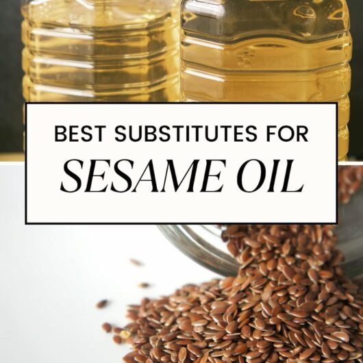PIN FOR SUBSTITUTE FOR SESAME OIL