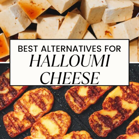 PIN FOR HALLOUMI CHEESE SUBSTITUTE