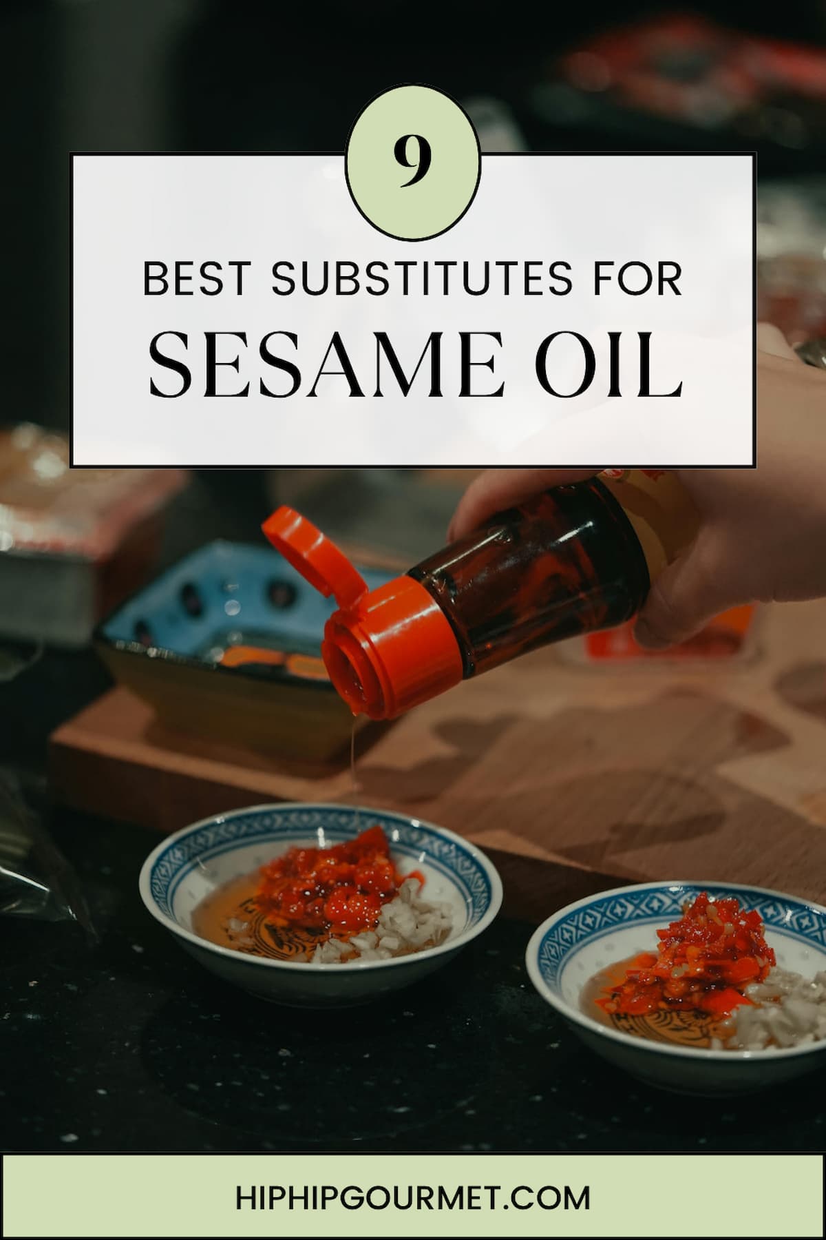 PIN FOR SUBSTITUTE FOR SESAME OIL