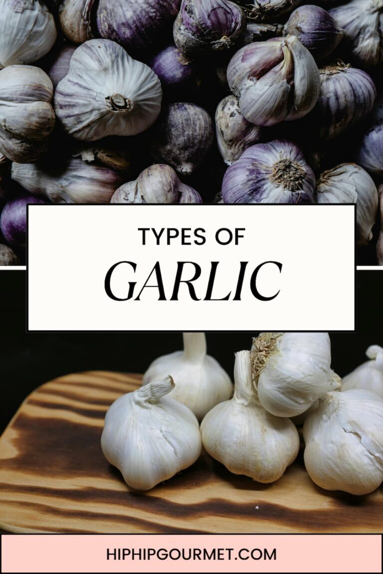 PIN FOR TYPES OF GARLIC