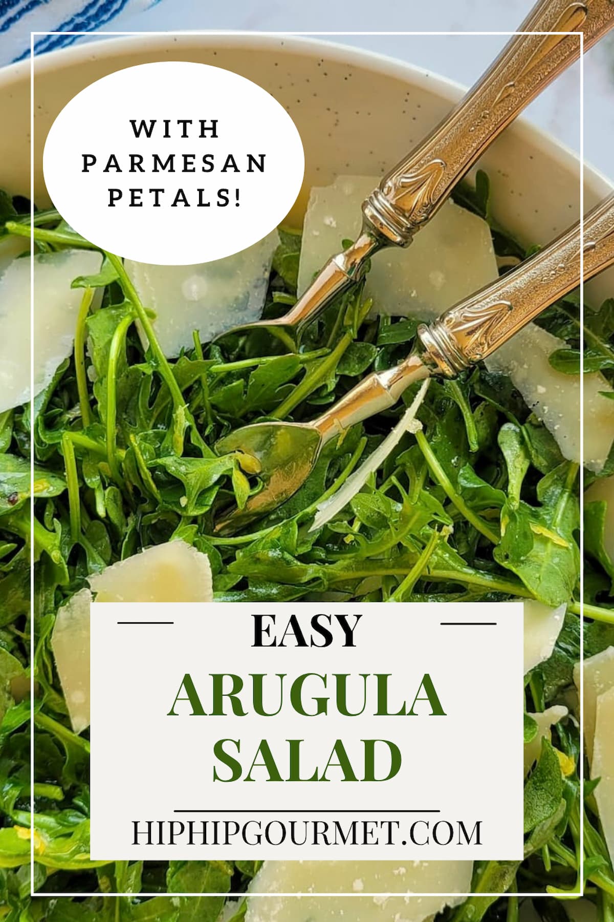 PIN FOR SIMPLE ARUGULA SALAD