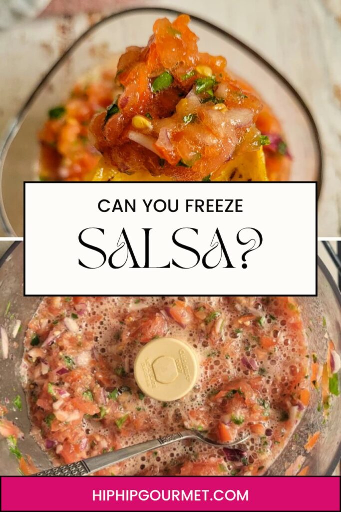 CAN YOU FREEZE SALSA?