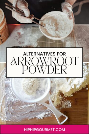 PIN FOR ARROWROOT POWDER SUBSTITUTE