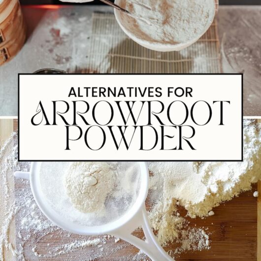 PIN FOR ARROWROOT POWDER SUBSTITUTE
