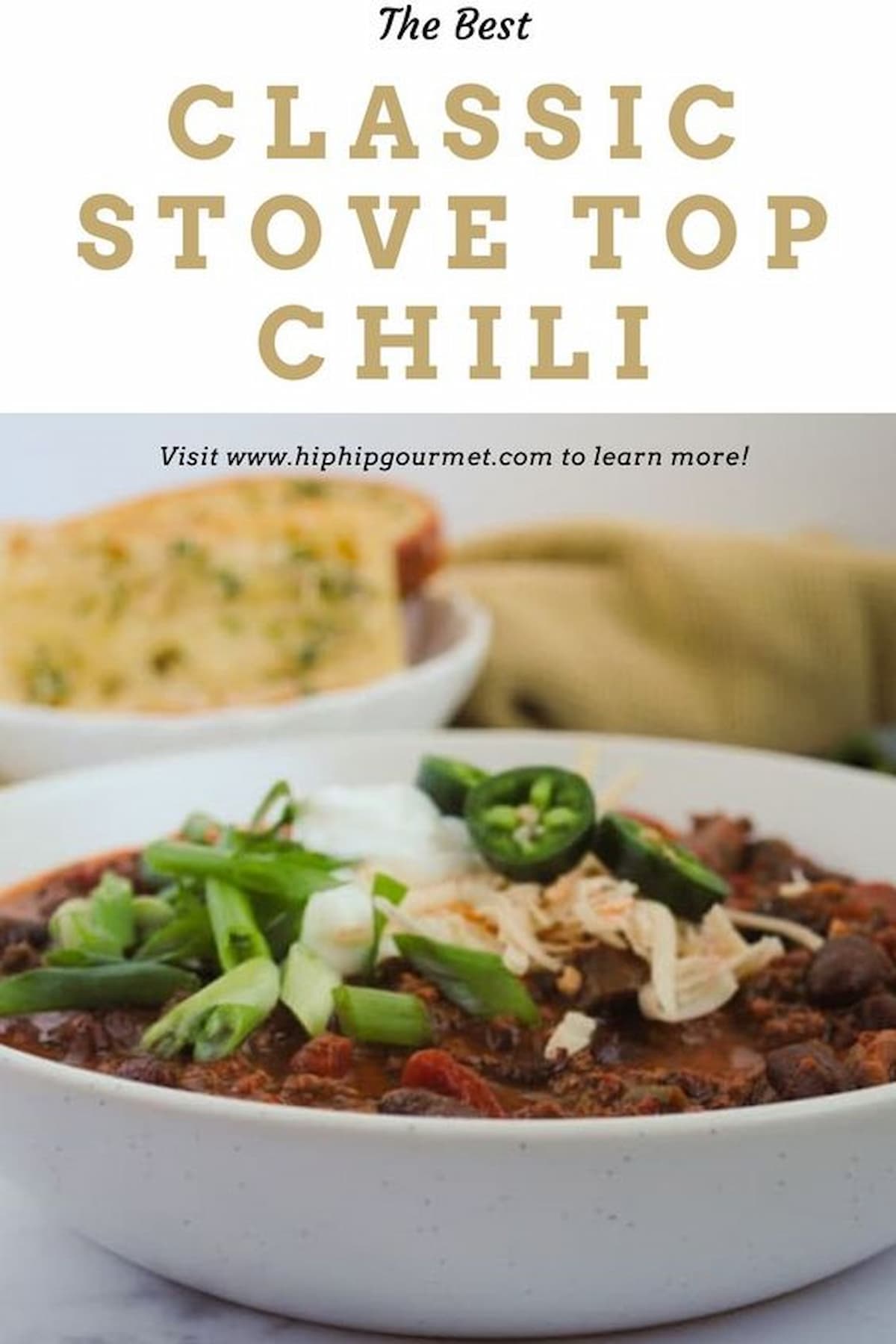 PIN FOR THE BEST CHILI RECIPE